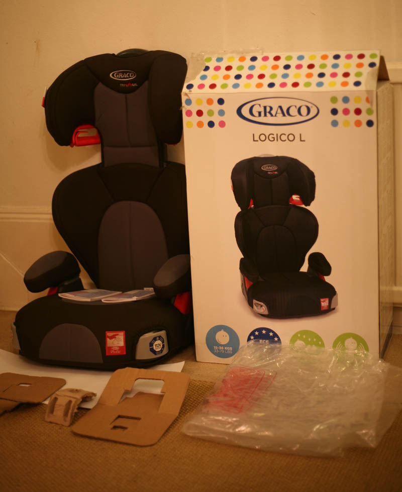 Graco Logico L Car Seat Metropolitan 312 years old 1536kg TriLogic